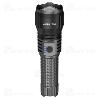 چراغ قوه گرین لاین Green Lion Hunter GNHLEDFL11GY برد 600 متر - تصویر 2