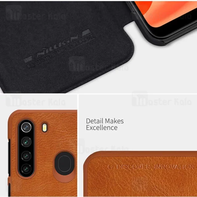 کیف چرمی نیلکین سامسونگ Samsung Galaxy A21 Nillkin Qin Leather Case - تصویر 5