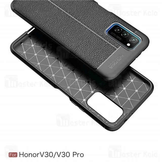 قاب محافظ ژله ای طرح چرم هواوی Huawei Honor V30 / V30 Pro Auto Focus - تصویر 6
