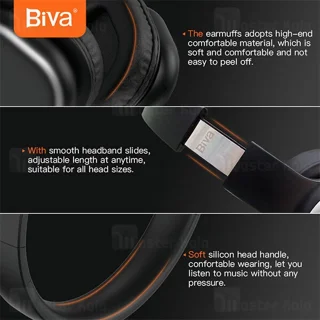 هدفون بلوتوث بیوا Biva HD-02 - تصویر 6