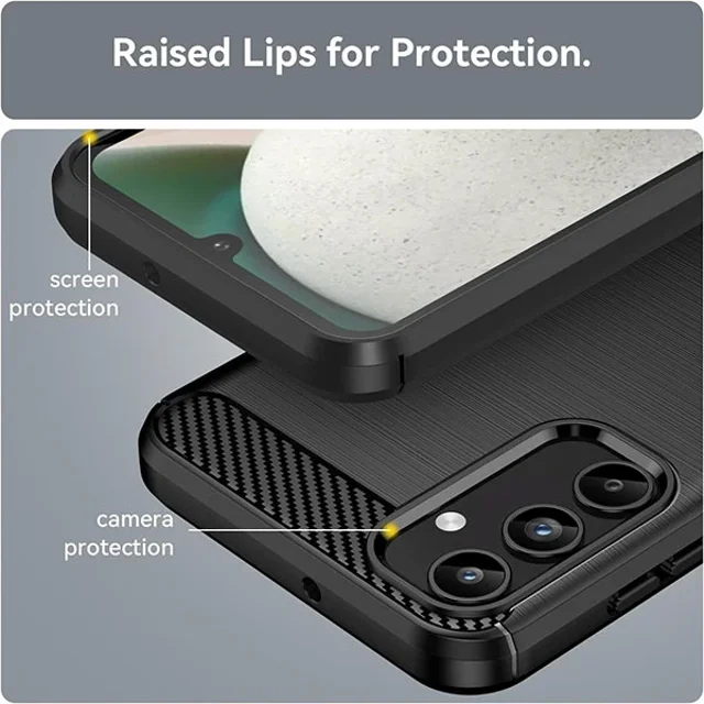 قاب فیبر کربنی Samsung Galaxy A15 / 15 5G Rugged Armor Fiber Carbon - تصویر 4