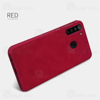 کیف چرمی نیلکین سامسونگ Samsung Galaxy A21 Nillkin Qin Leather Case - تصویر 4