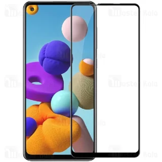 گلس تمام صفحه تمام چسب سامسونگ Samsung Galaxy A21s Nillkin CP+ Pro - تصویر 2