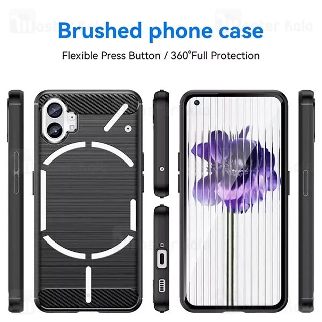 قاب فیبر کربنی ناتینگ Nothing Phone 1 Rugged Armor Fiber Carbon - تصویر 7