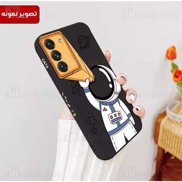 قاب فانتزی آیفون Apple iPhone 11 Pro Max طرح فضانورد تلسکوپی - تصویر 5