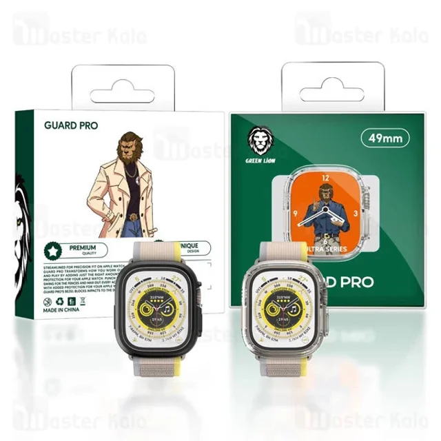 کاور و محافظ اپل واچ الترا گرین لاین Green Lion Ultra Series 49mm Guard Pro Case - تصویر 7