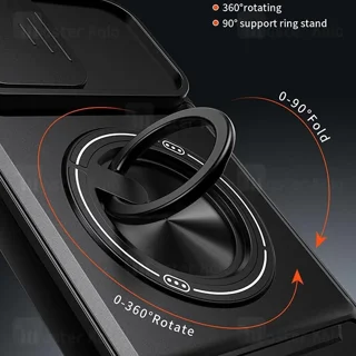 قاب ضد ضربه مگنتی Apple iPhone 15 Pro Max Magnetic Multifunctional Case دارای محافظ دوربین - تصویر 6