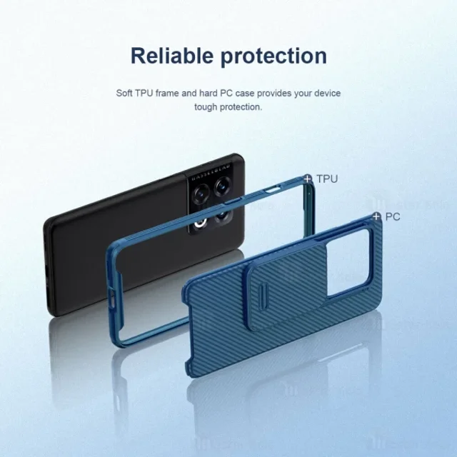 قاب محافظ نیلکین وان پلاس Oneplus 10 Pro Nillkin CamShield Pro Case دارای محافظ دوربین - تصویر 7