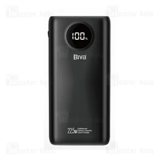 پاوربانک 20000 بیوا Biva BP-048 توان 22.5 وات همراه با کابل متصل - تصویر 2