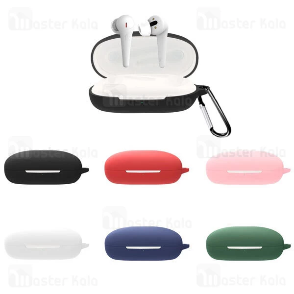 کاور محافظ سیلیکونی هندزفری شیائومی Xiaomi 1More Comfobuds Pro Earphone Silicone Case با قلاب آویز