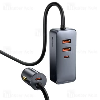 شارژر فندکی بیسوس Baseus Share Together CCBX-120C2 CCBT-A0G توان 120 وات - تصویر 2