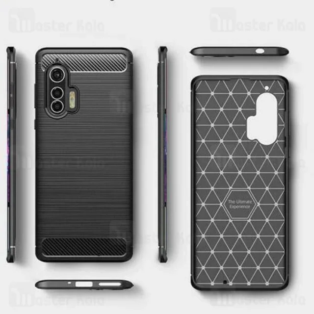 قاب فیبر کربنی موتورولا Motorola Edge Plus Rugged Armor Fiber Carbon - تصویر 3