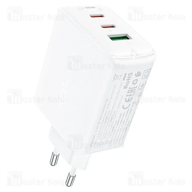 شارژر دیواری ایس فست ACEFAST A41 PD65W GaN Fast Charger توان 65 وات - تصویر 5