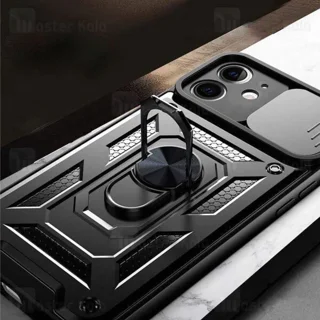 گارد محافظ ضد ضربه انگشتی آیفون Apple iPhone 12 SHUNIJA Armor Case دارای محافظ دوربین - تصویر 3