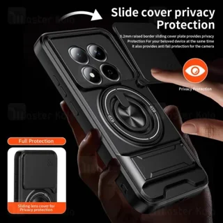 قاب ضد ضربه مگنتی Xiaomi Redmi Note 15 4G / 5G Magnetic Multifunctional Case دارای محافظ - تصویر 4