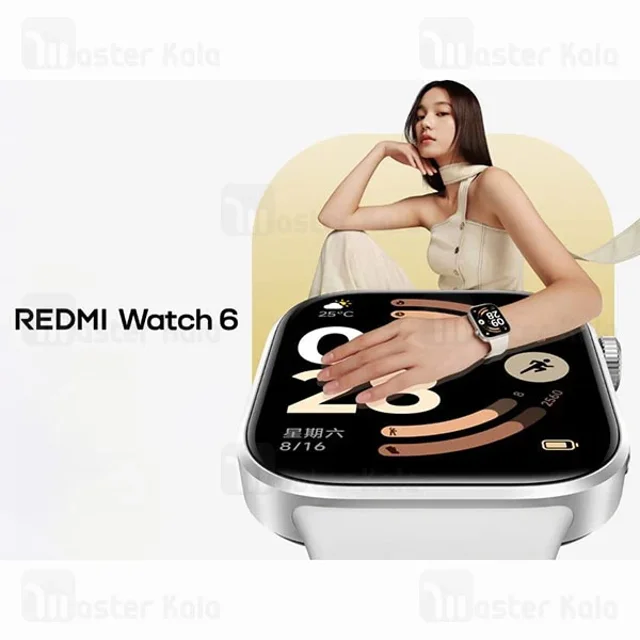 ساعت هوشمند شیائومی Xiaomi Redmi Watch 6 نسخه گلوبال - تصویر 5