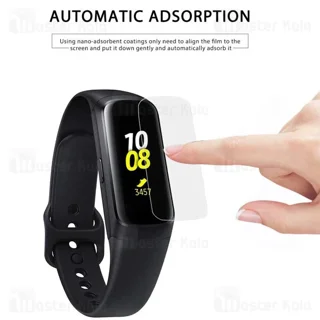 پک 2تایی محافظ نانو ساعت هوشمند Samsung Galaxy Fit E / Fit 2 / Fit R350 / Fit R370 TPU - تصویر 4