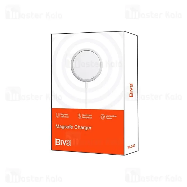 شارژر وایرلس مگنتی بیوا Biva WLC-07 توان 15 وات - تصویر 6