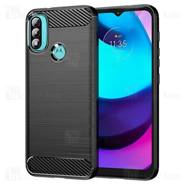 قاب فیبر کربنی موتورولا Motorola Moto E40 Rugged Armor Fiber Carbon - تصویر 2