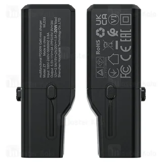 شارژر دیواری و مبدل برق ایس فست ACEFAST Z7 PD30W GaN Fast Charger توان 30 وات - تصویر 4