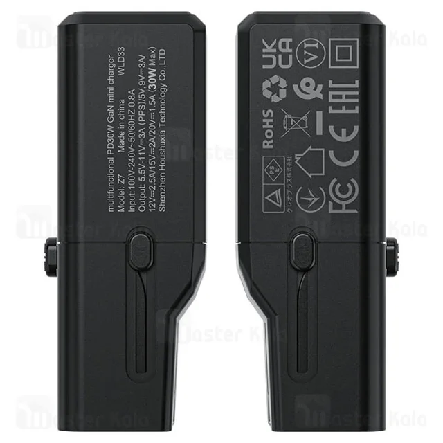 شارژر دیواری و مبدل برق ایس فست ACEFAST Z7 PD30W GaN Fast Charger توان 30 وات - تصویر 4