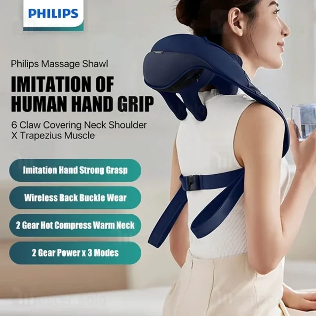 ماساژور گردن و شانه فیلیپس Philips PPM3522 Neck and Shoulder Massager - تصویر 3
