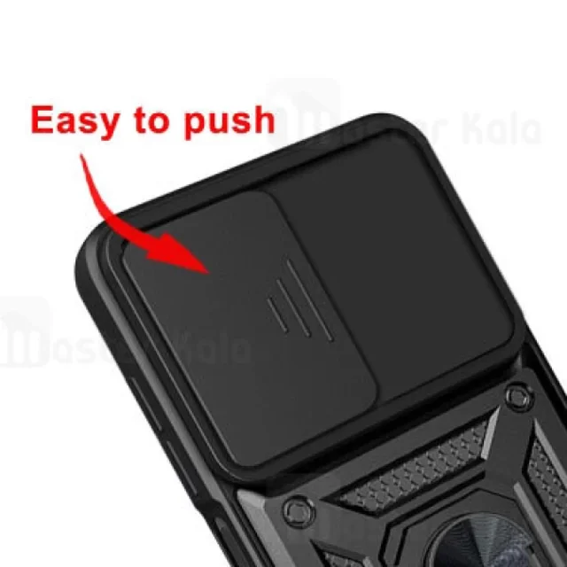 گارد محافظ ضد ضربه انگشتی Honor 70 SHUNIJA Case دارای محافظ دوربین - تصویر 2