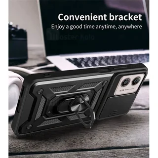 گارد محافظ ضد ضربه انگشتی Motorola Moto G13 SHUNIJA Case دارای محافظ دوربین - تصویر 4