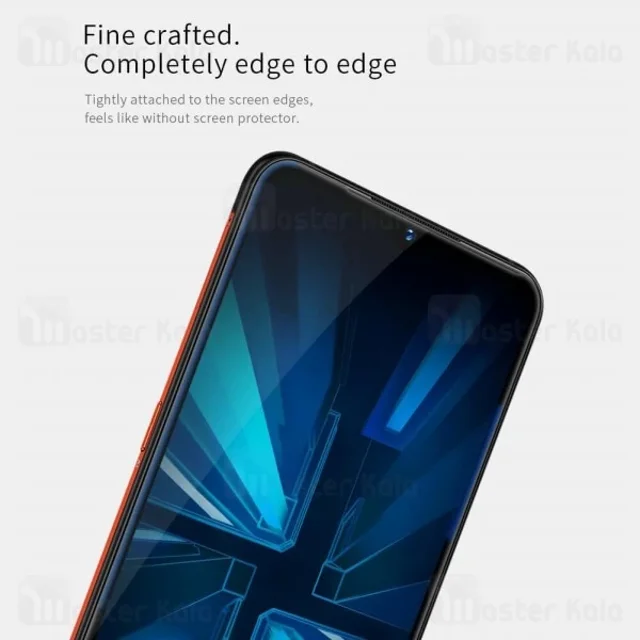 محافظ صفحه شیشه ای تمام صفحه تمام چسب نیلکین ویوو vivo iQOO XD CP+ Max - تصویر 8