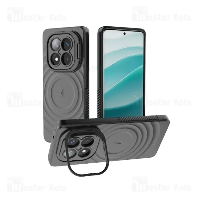 قاب سیلیکونی مگ سیف شیائومی Xiaomi Redmi Note 14 Pro Plus 5G Corrugated MagSafe - تصویر 2
