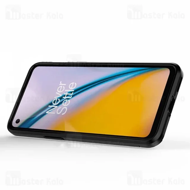 گارد ضد ضربه انگشتی وان پلاس OnePlus Nord 2 5G Black Panther KEYSION ShockProof Armor Ring - تصویر 8