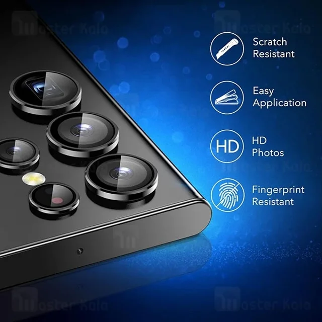 محافظ لنز فلزی دوربین سامسونگ Samsung Galaxy S22 Ultra Lens Shield - تصویر 4