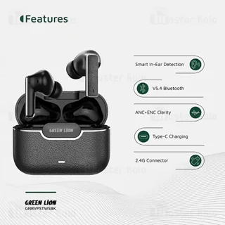 هندزفری بلوتوث گرین لاین Green Lion River Plus GNRVPSTWSBK - تصویر 8