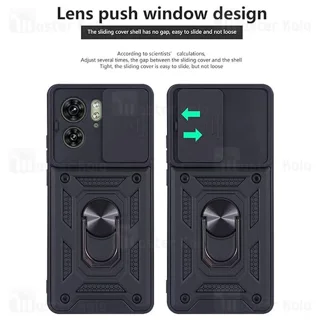 گارد محافظ ضد ضربه انگشتی Motorola Moto Edge 40 SHUNIJA Case دارای محافظ دوربین - تصویر 3