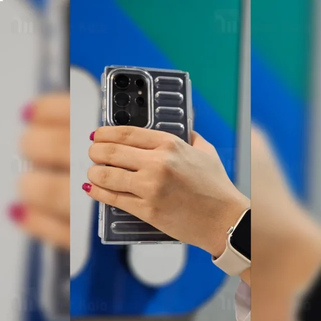 قاب پافر ضد ضربه سامسونگ Samsung Galaxy S24 Ultra TPU Capsule Shockproof - تصویر 4
