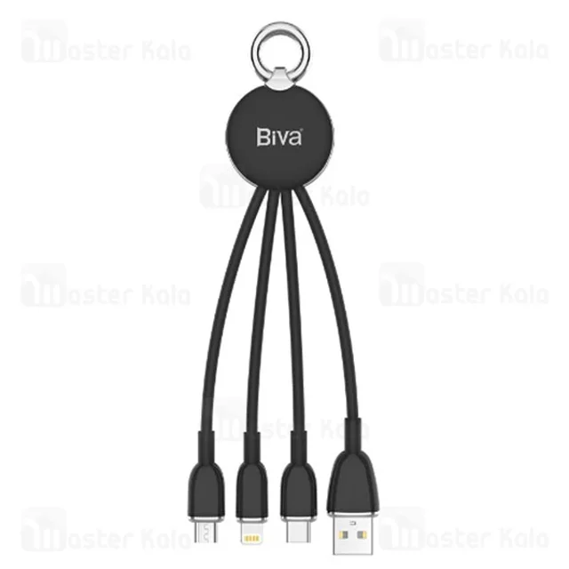 کابل سه سر بیوا Biva C-42 طول 15 سانتی متر توان 12 وات - تصویر 2