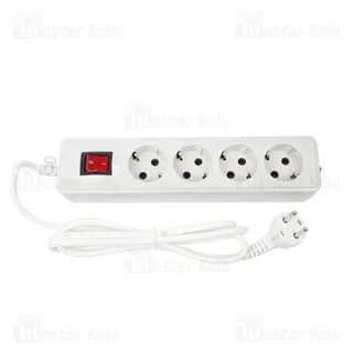 چند راهی برق پارت الکتریک Part Electric PE293 طول 1.8 متر - تصویر 4