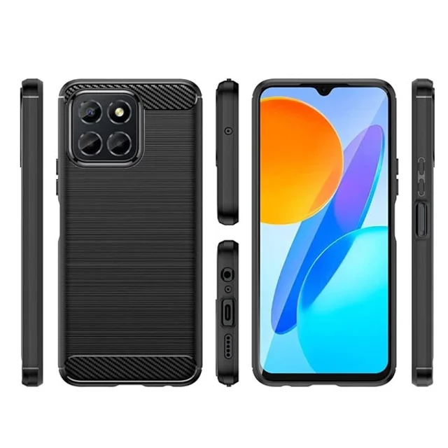 قاب فیبر کربنی هانر Honor X8 / X30i Rugged Armor Fiber Carbon - تصویر 3