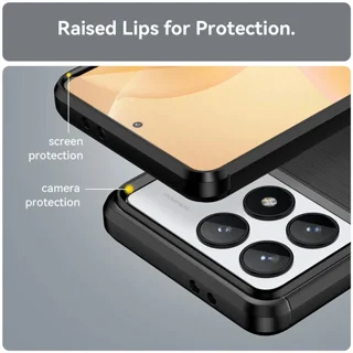 قاب فیبر کربنی شیائومی Xiaomi Redmi K70 Rugged Armor Fiber Carbon - تصویر 7