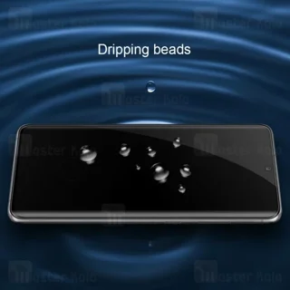 محافظ صفحه شیشه ای دورچسب تمام صفحه نیلکین Samsung Galaxy S20 3D CP+ Max - تصویر 2