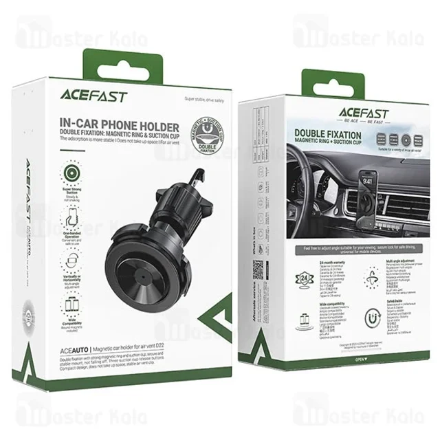 هولدر دریچه کولری مگنتی وکیومی ایس فست ACEFAST D22 - تصویر 8