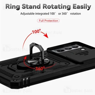 گارد محافظ ضد ضربه انگشتی سامسونگ Samsung Galaxy S22 Plus SHUNIJA Armor Case دارای محافظ - تصویر 7