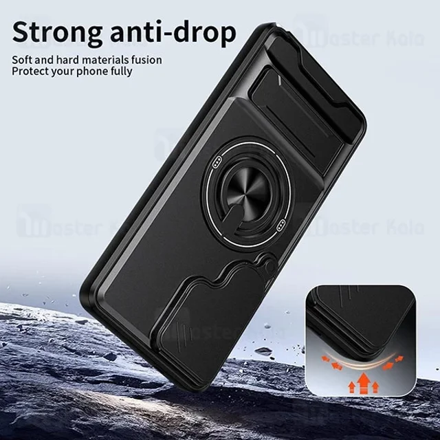 قاب ضد ضربه مگنتی Samsung Galaxy S26 ULTRA Magnetic Multifunctional Case دارای محافظ - تصویر 7