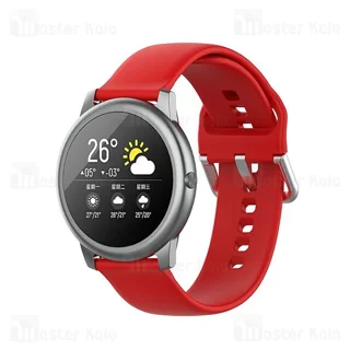بند سیلیکونی ساعت هوشمند شیائومی Xiaomi Haylou Solar LS05 / RT LS05s Silicone Band - تصویر 7
