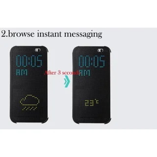 کیف کلاسوری هوشمند اچ تی سی HTC Desire 830 Dot View - تصویر 5
