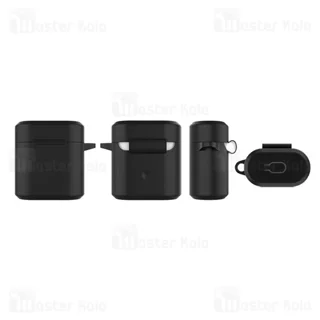کاور محافظ سیلیکونی هندزفری هواوی Huawei FreeBuds 2 Earphone Silicone Case دارای قلاب آویز - تصویر 6