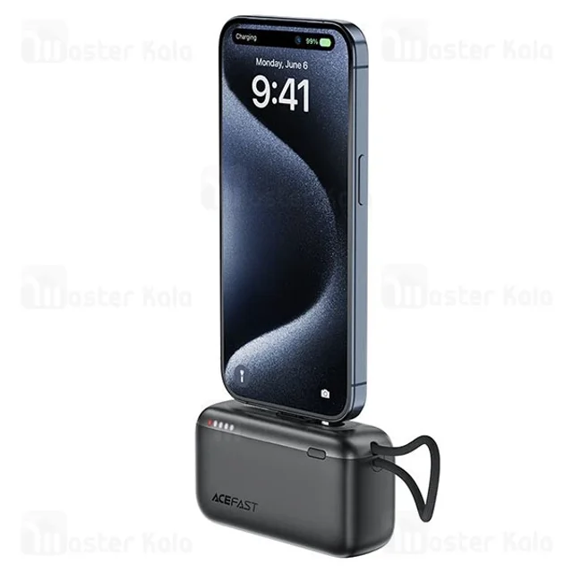 پاوربانک 10000 ایس فست ACEFAST M27 توان 22.5 وات همراه با کابل متصل - تصویر 6