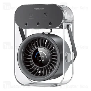پنکه رومیزی پرودو Porodo Lifestyle Chillo Aqua PDLFSTZH26BK - تصویر 2