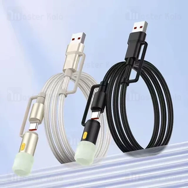 کابل Type C الدینیو LDNIO LC17 Charging Data Cable توان 65 وات - تصویر 4
