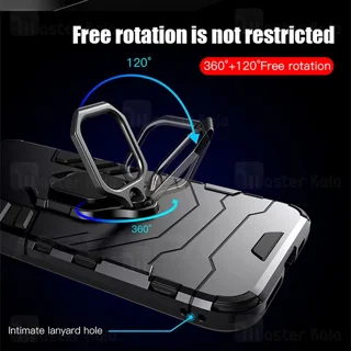 گارد ضد ضربه انگشتی Apple iPhone 11 Pro Max KEYSION ShockProof Armor Ring - تصویر 8